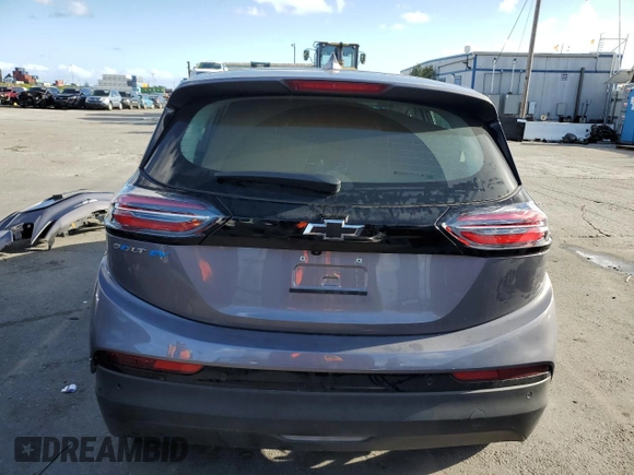 2023 Chevrolet Bolt EV 1LT with VIN 1G1FW6S07P4108815, listed as a Copart auction lot 46722053 with 4,009 mi miles. Bid and sale history available at carsss.com. Image 6.