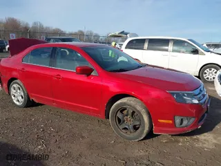 2010 Ford Fusion SE with VIN 3FAHP0HA7AR280941, listed as a IAAI auction lot 41915339 with 115,050 mi miles. Bid and sale history available at carsss.com. Image 1.