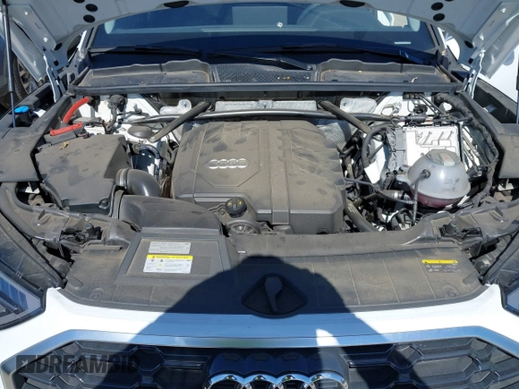 2023 Audi Q5 S line Premium Plus with VIN WA1EAAFY1P2197758, listed as a IAAI auction lot 41627129 with 11,272 mi miles. Bid and sale history available at carsss.com. Image 10.
