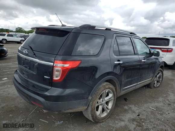 2015 Ford Explorer Limited with VIN 1FM5K8F89FGB02954, listed as a Copart auction lot 54622674 with 161,490 mi miles and Salvage Title. Bid and sale history available at carsss.com. Image 3.