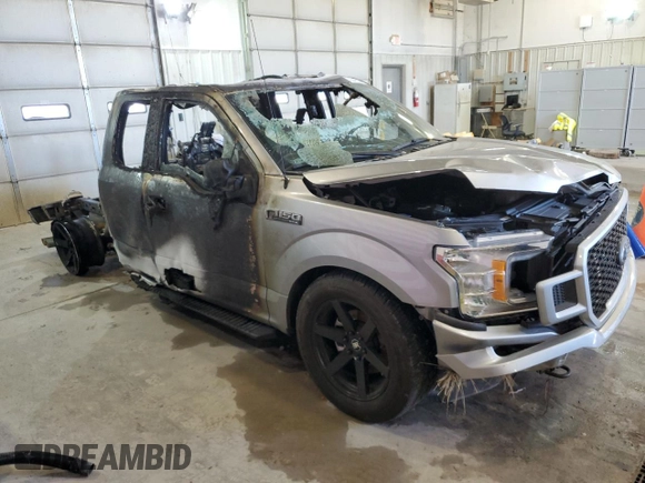 2020 Ford F-150 XL with VIN 1FTFX1E57LKF45525, listed as a Copart auction lot 79095773 with 0 mi miles and Non Repairable. Bid and sale history available at carsss.com. Image 4.