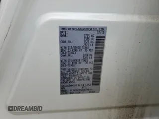 2019 Nissan Pathfinder SL with VIN 5N1DR2MNXKC614592, listed as a Copart auction lot 43337845 with 84,106 mi miles and Salvage Title. Bid and sale history available at carsss.com. Image 16.