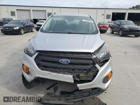 2018 Ford Escape S with VIN 1FMCU0F72JUB79279, listed as a Copart auction lot 47632055 with 73,886 mi miles and Salvage Title. Bid and sale history available at carsss.com. Image 5.