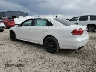 2014 Volkswagen Passat Wolfsburg Edition with VIN 1VWAT7A38EC030430, listed as a Copart auction lot 52432355 with Not provided miles and Salvage title. Bid and sale history available at DreamBid. Image 2.