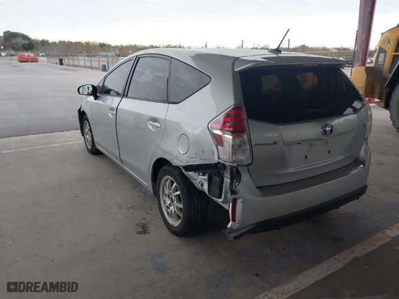 2017 Toyota Prius v Two with VIN JTDZN3EU9HJ070219, listed as a IAAI auction lot 41358297 with 209,303 mi miles. Bid and sale history available at carsss.com. Image 3.