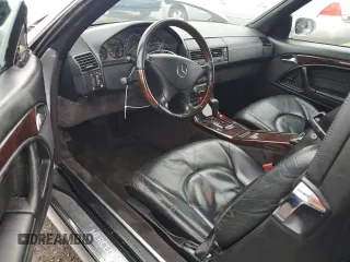 1999 Mercedes-Benz SL 500 with VIN WDBFA68F1XF177603, listed as a Copart auction lot 58983485 with 120,737 mi miles and Salvage title. Bid and sale history available at DreamBid. Image 8.