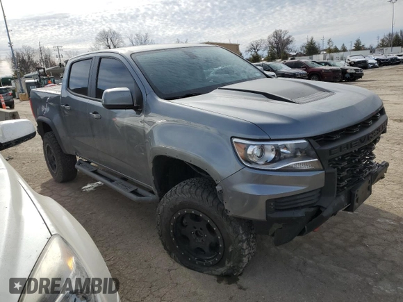 2021 Chevrolet Colorado 4WD ZR2 z VIN 1GCGTEEN3M1197592, wystawiony jako Copart lot #45303065 z przebiegiem 54 462 mil mil oraz Szkoda całkowita • Salvage title. Historia ofert i sprzedaży dostępna na DreamBid. Obrazek 4.