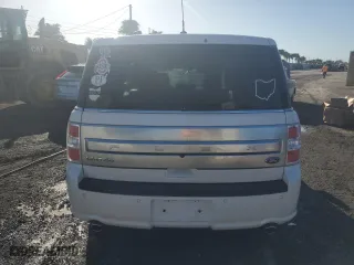 2019 Ford Flex Limited with VIN 2FMGK5D88KBA22198, listed as a Copart auction lot 46196455 with 0 mi miles and Non Repairable. Bid and sale history available at carsss.com. Image 6.