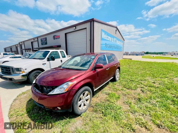 2007 Nissan Murano SL z VIN JN8AZ08T27W527641, wystawiony jako Copart lot #61804105 z przebiegiem 122 000 mil mil oraz Szkoda całkowita • Salvage title. Historia ofert i sprzedaży dostępna na DreamBid. Obrazek 2.