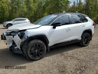 2024 Toyota RAV4 Hybrid XSE with VIN 2T35WRFV9RW211704, listed as a Copart auction lot 72229344 with 0 mi miles and Salvage Title. Bid and sale history available at carsss.com. Image 1.