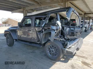 2024 Jeep Wrangler Sport S z VIN 1C4PJXDN4RW272314, wystawiony jako Copart lot #62163625 z przebiegiem 20 568 mil mil oraz Nie do naprawy • Non repairable. Historia ofert i sprzedaży dostępna na DreamBid. Obrazek 2.