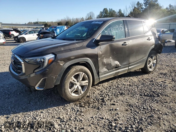 2019 GMC Terrain SLE with VIN 3GKALMEVXKL396391, listed as a Copart auction lot 49317915 with 129,172 mi miles and Salvage Title. Bid and sale history available at DreamBid. Image 1.