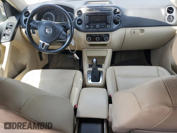2012 Volkswagen Tiguan SEL with VIN WVGAV7AX2CW605399, listed as a Copart auction lot 55201935 with 128,527 mi miles and Clean Title. Bid and sale history available at DreamBid. Image 8.
