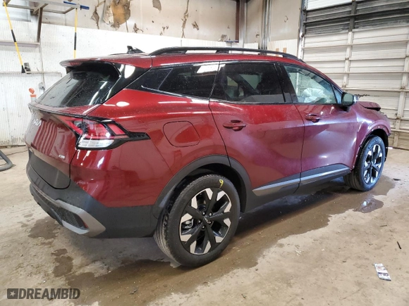 2024 Kia Sportage Plug-In Hybrid X-Line with VIN KNDPYDDH3R7144323, listed as a Copart auction lot 61274334 with NaN miles and Salvage Title. Bid and sale history available at carsss.com. Image 3.