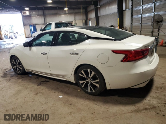 2017 Nissan Maxima S with VIN 1N4AA6AP7HC371446, listed as a Copart auction lot 54222095 with 82,760 mi miles and Salvage Title. Bid and sale history available at DreamBid. Image 2.