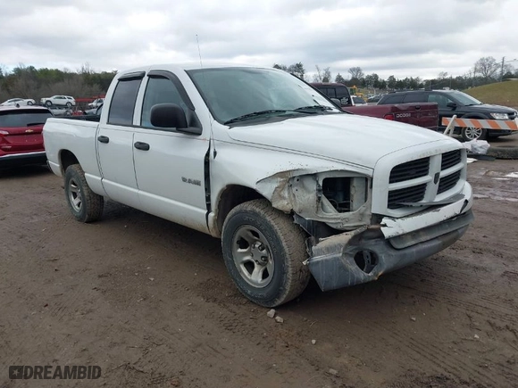 2008 Dodge Ram 1500 SLT with VIN 1D7HA18N48S577707, listed as a IAAI auction lot 41578715 with 280,714 mi miles. Bid and sale history available at carsss.com. Image 1.