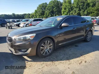 2014 Kia Cadenza Premium with VIN KNALN4D71E5133791, listed as a Copart auction lot 66783294 with 0 mi miles and Salvage Title. Bid and sale history available at carsss.com. Image 1.