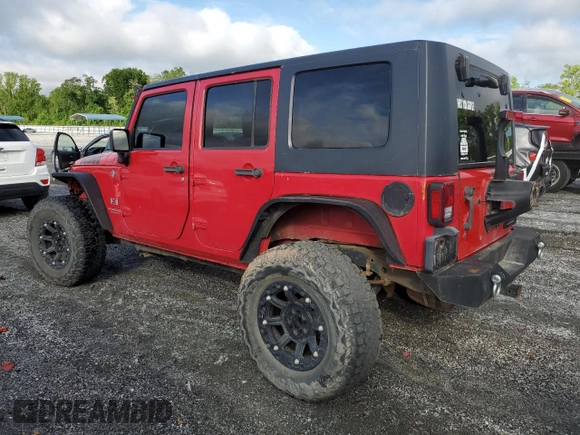 2008 Jeep Wrangler Unlimited X с VIN 1J8GA39138L519667, выставлен на аукционе Copart как лот 50255205 с пробегом 176 412 миль миль и Списание • Salvage title. История ставок и продаж доступна на DreamBid. Изображение 2.