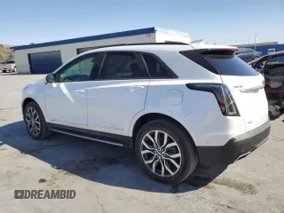 2021 Cadillac XT5 AWD Sport with VIN 1GYKNHRS2MZ156923, listed as a Copart auction lot 52696375 with 19,619 mi miles and Salvage title. Bid and sale history available at DreamBid. Image 2.