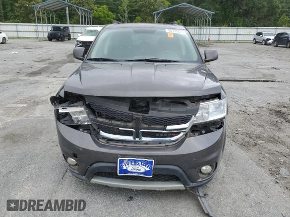 2017 Dodge Journey SXT with VIN 3C4PDCBG7HT510231, listed as a Copart auction lot 56735015 with 168,312 mi miles and Salvage title. Bid and sale history available at DreamBid. Image 5.
