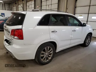 2011 Kia Sorento SX with VIN 5XYKW4A28BG133942, listed as a Copart auction lot 50219905 with 143,515 mi miles and Salvage Title. Bid and sale history available at carsss.com. Image 3.