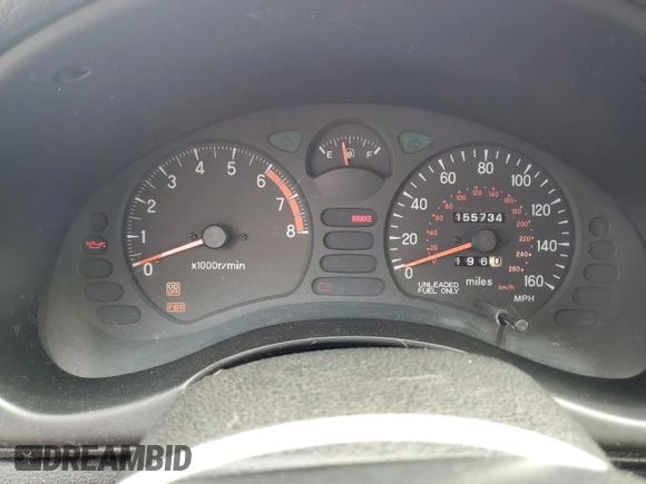 1997 Mitsubishi 3000GT with VIN JA3AM44H7VY002884, listed as a Copart auction lot 54516205 with 155,734 mi miles and Clean Title. Bid and sale history available at DreamBid. Image 9.