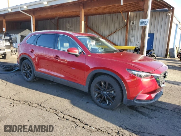2022 Mazda CX-9 Touring Plus z VIN JM3TCBAY2N0628189, wystawiony jako Copart lot #55663825 z przebiegiem 56 511 mil mil oraz Szkoda całkowita • Salvage title. Historia ofert i sprzedaży dostępna na DreamBid. Obrazek 4.
