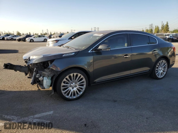 2016 Buick LaCrosse Premium II with VIN 1G4GF5G3XGF170525, listed as a Copart auction lot 67976084 with 148,244 mi miles and Salvage Title. Bid and sale history available at carsss.com. Image 1.