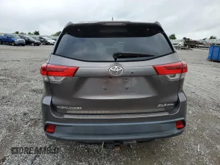 2019 Toyota Highlander SE with VIN 5TDJZRFH9KS936811, listed as a Copart auction lot 60310505 with 129,988 mi miles and Salvage title. Bid and sale history available at DreamBid. Image 6.