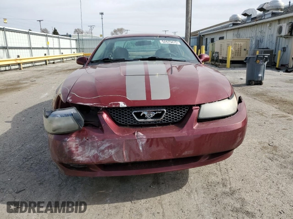 2004 Ford Mustang Standard with VIN 1FAFP406X4F148246, listed as a Copart auction lot 52475415 with 155,429 mi miles and Salvage Title. Bid and sale history available at carsss.com. Image 5.