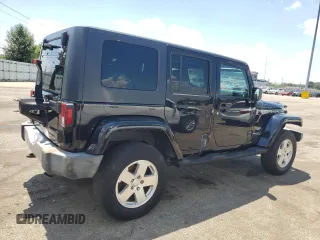 2008 Jeep Wrangler Unlimited Sahara with VIN 1J4GA59178L501668, listed as a Copart auction lot 63586375 with 213,562 mi miles and Clean title. Bid and sale history available at DreamBid. Image 3.