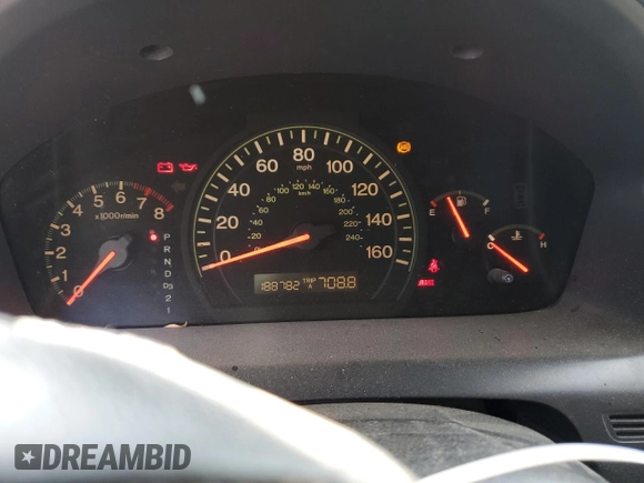 2003 Honda Accord EX z VIN 1HGCM66503A058827, wystawiony jako Copart lot #57183375 z przebiegiem 188 782 mil mil oraz Czysty tytuł • Clean title. Historia ofert i sprzedaży dostępna na DreamBid. Obrazek 9.