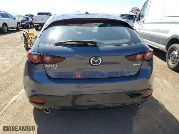 2023 Mazda Mazda3 Hatchback 2.5 S Premium with VIN JM1BPBMMXP1605757, listed as a Copart auction lot 64892344 with 14,966 mi miles and Non Repairable. Bid and sale history available at carsss.com. Image 6.