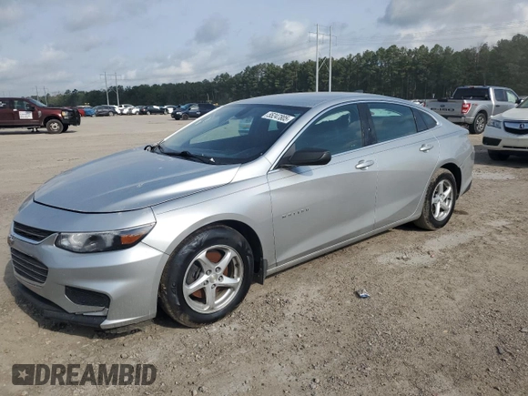 2018 Chevrolet Malibu LS with VIN 1G1ZB5ST5JF205200, listed as a Copart auction lot 55247805 with 99,685 mi miles and Salvage Title. Bid and sale history available at DreamBid. Image 1.