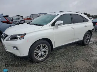 2013 Lexus RX 350 with VIN JTJZK1BA2D2008332, listed as a Copart auction lot 48825575 with 117,321 mi miles and Salvage Title. Bid and sale history available at DreamBid. Image 1.