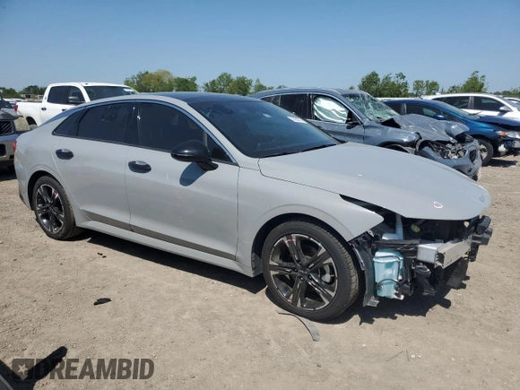 2022 Kia K5 GT-Line z VIN 5XXG64J21NG159779, wystawiony jako Copart lot #51982075 z przebiegiem 45 264 mil mil oraz Szkoda całkowita • Salvage title. Historia ofert i sprzedaży dostępna na DreamBid. Obrazek 4.