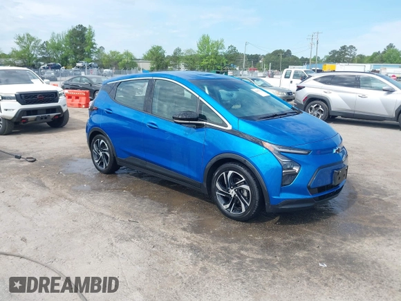 2023 Chevrolet Bolt EV 2LT z VIN 1G1FX6S05P4128607, wystawiony jako IAAI lot #42081752 z przebiegiem 22 551 mil mil oraz . Historia ofert i sprzedaży dostępna na DreamBid. Obrazek 1.