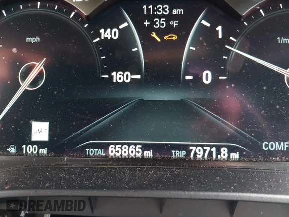 2019 BMW 5 Series 530i xDrive with VIN WBAJA7C51KWW26798, listed as a IAAI auction lot 41320980 with 65,865 mi miles. Bid and sale history available at carsss.com. Image 15.
