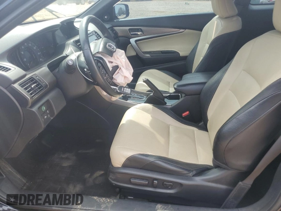2016 Honda Accord Touring with VIN 1HGCT2B01GA005596, listed as a Copart auction lot 49117975 with 111,422 mi miles and Salvage Title. Bid and sale history available at DreamBid. Image 7.