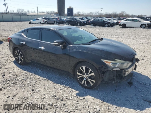 2016 Nissan Maxima SV z VIN 1N4AA6AP8GC376394, wystawiony jako Copart lot #46920535 z przebiegiem 194 499 mil mil oraz Szkoda całkowita • Salvage title. Historia ofert i sprzedaży dostępna na DreamBid. Obrazek 4.