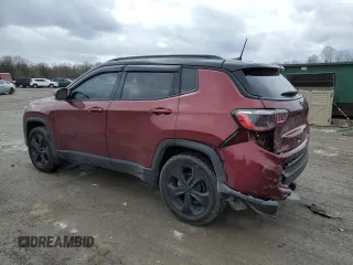 2021 Jeep Compass Latitude with VIN 3C4NJDBB8MT547390, listed as a Copart auction lot 50495215 with 103,874 mi miles and Salvage title. Bid and sale history available at DreamBid. Image 2.