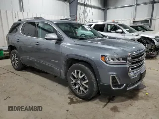2021 GMC Acadia SLE with VIN 1GKKNRLS0MZ149395, listed as a Copart auction lot 87593875 with 37,091 mi miles and Salvage Title. Bid and sale history available at carsss.com. Image 4.