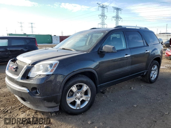 2011 GMC Acadia SL with VIN 1GKKRNED6BJ189438, listed as a Copart auction lot 88702695 with 144,820 mi miles and Salvage Title. Bid and sale history available at carsss.com. Image 1.