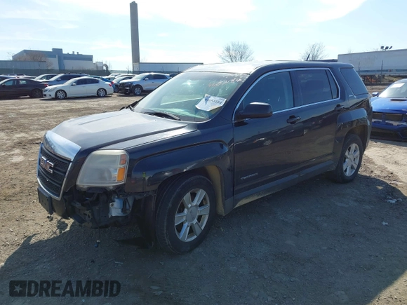 2010 GMC Terrain SLE-1 with VIN 2CTFLCEWXA6372300, listed as a IAAI auction lot 41653184 with 206,005 mi miles. Bid and sale history available at carsss.com. Image 17.