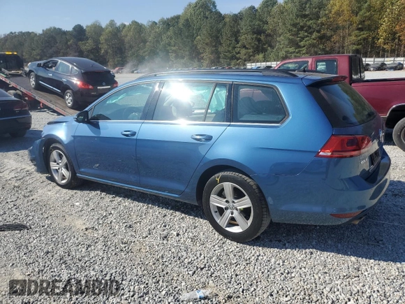 2015 Volkswagen Golf SportWagen TDI S with VIN 3VWCA7AU5FM518029, listed as a Copart auction lot 78221884 with 121,353 mi miles and Salvage Title. Bid and sale history available at carsss.com. Image 2.