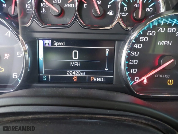 2019 Chevrolet Tahoe Commercial with VIN 1GNLCDEC7KR152622, listed as a IAAI auction lot 41569073 with 22,423 mi miles. Bid and sale history available at carsss.com. Image 15.