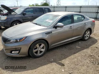 2015 Kia Optima LX with VIN 5XXGM4A74FG503365, listed as a Copart auction lot 56685935 with 84,071 mi miles and Salvage title. Bid and sale history available at DreamBid. Image 1.