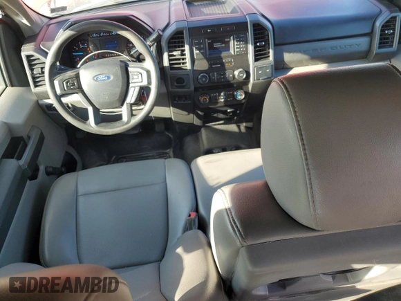 2019 Ford Super Duty F-250 SRW XL with VIN 1FT7W2A62KEC15283, listed as a Copart auction lot 83640544 with 170,009 mi miles and Salvage Title. Bid and sale history available at carsss.com. Image 8.