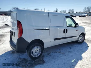 2021 Ram ProMaster City Cargo Van Tradesman with VIN ZFBHRFAB1M6T67085, listed as a Copart auction lot 46145275 with 51,577 mi miles and Salvage Title. Bid and sale history available at carsss.com. Image 3.