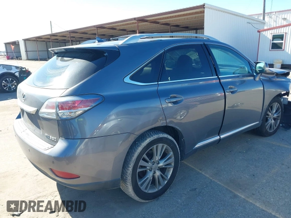 2013 Lexus RX 350 with VIN 2T2ZK1BA2DC129510, listed as a IAAI auction lot 41230897 with 96,223 mi miles and . Bid and sale history available at DreamBid. Image 4.